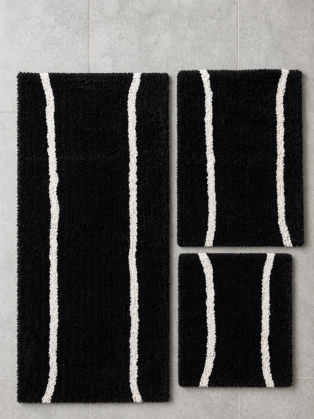 bathmat double stripe